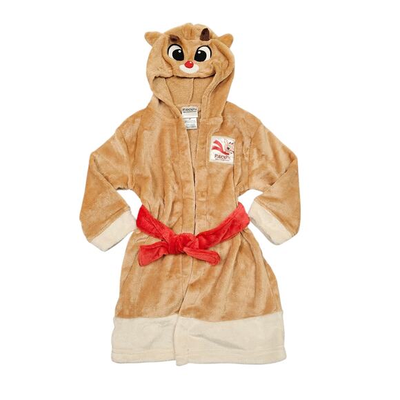 Rudolph the Red-Nosed Reindeer 3-Piece Pajama + Robe Set Size 4T - Picture 4 of 9